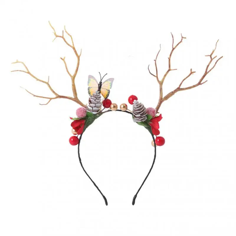 Christmas Reindeer Antler Headband