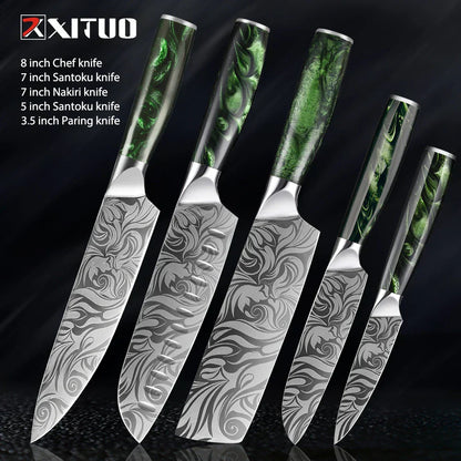 XITUO Stainless Steel Knife Set
