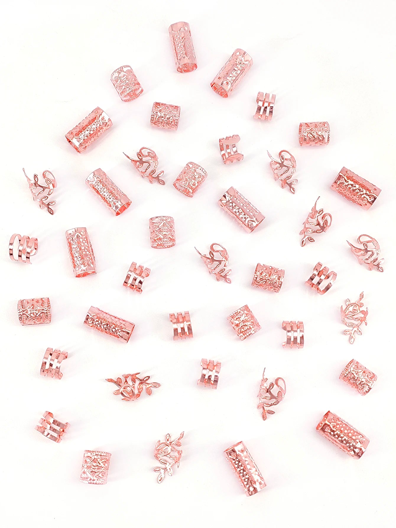 Elegant Hollow Out Hair Rings