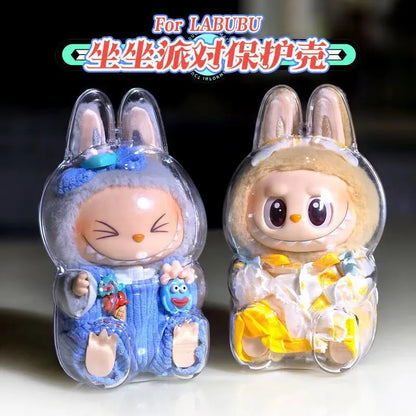 Transparent Doll Protective Cover Case