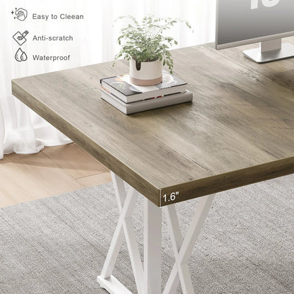 ONBRILL 71" Farmhouse Office Desk