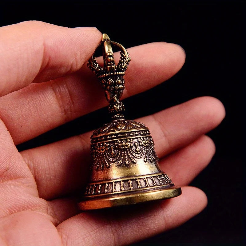Tibetan Brass Handicraft Bronze Bell