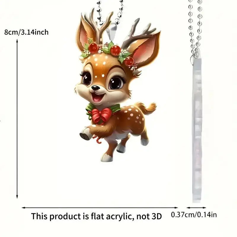Christmas Acrylic Hanging Ornaments Set