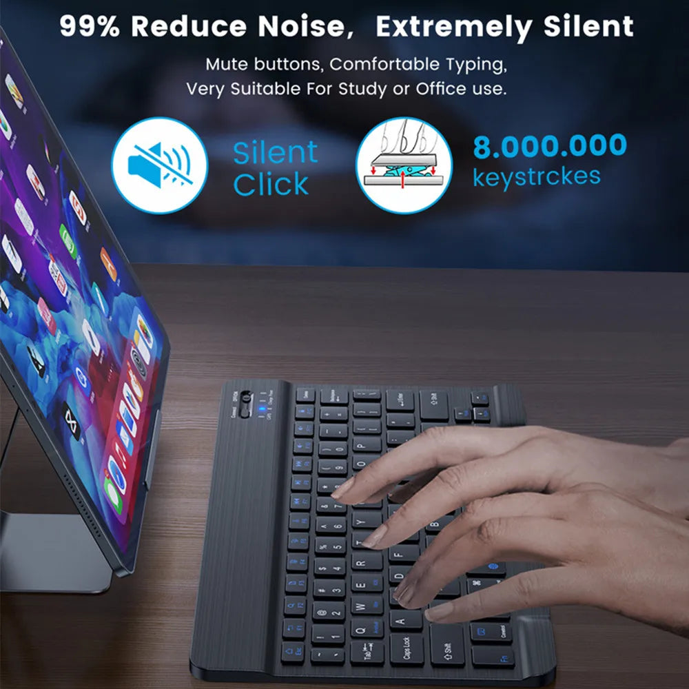 Bluetooth Keyboard & Mouse Combo