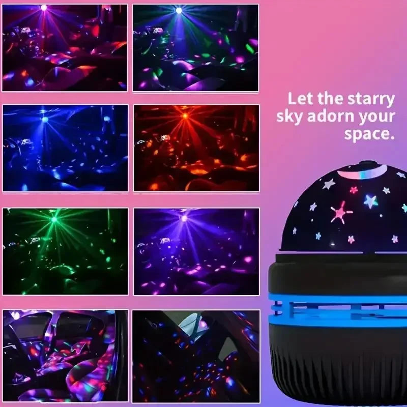 LED Galaxy Star Projector Light