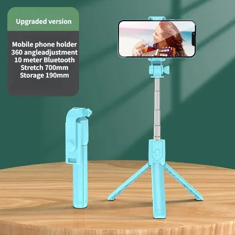 Wireless Selfie Stick Tripod with Light