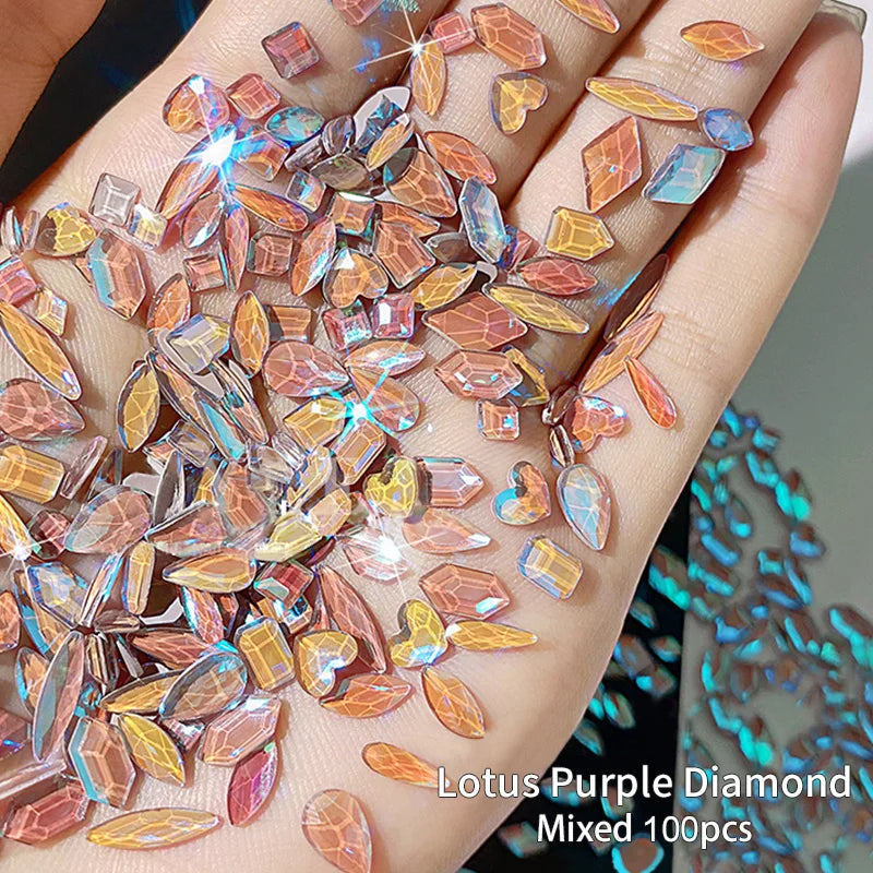 Luxury AB Crystal Nail Gems