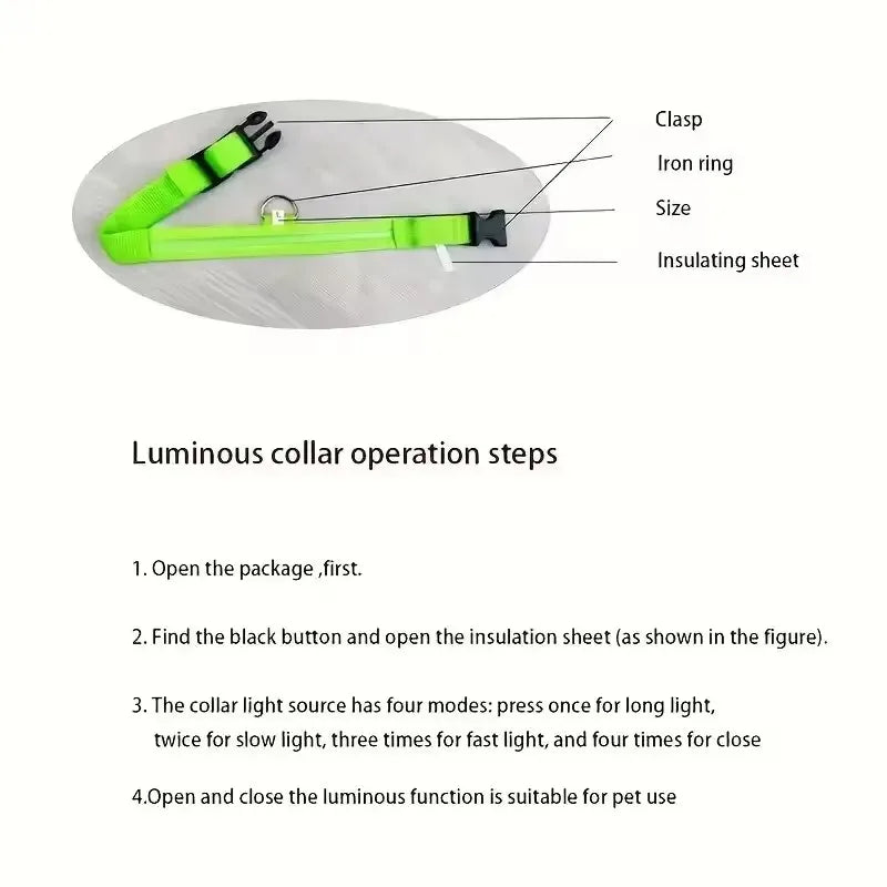 BOOTEELY LED Glow Dog Leash