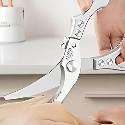 Anti-Slip Chicken Cutting Scissors (stainless steel )