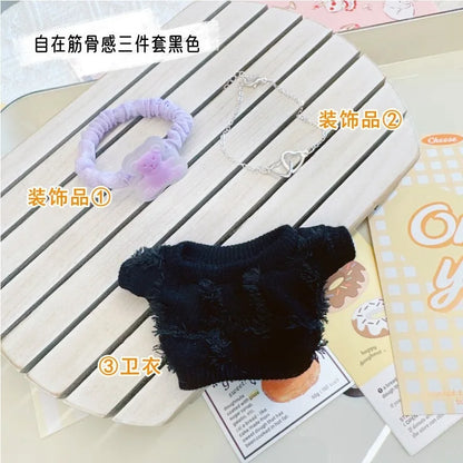 Yoocour Labubu Furry Puppy Onesie Set