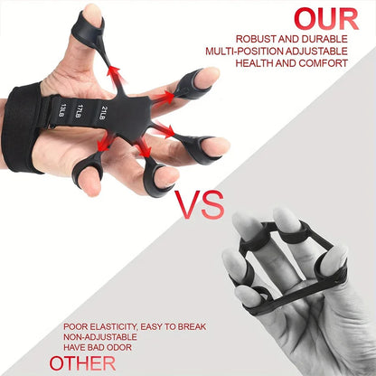 Silicone Finger Trainer Strengthener