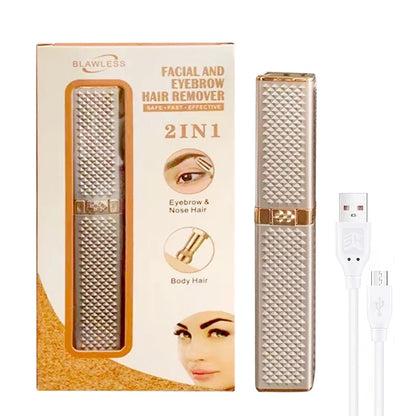 2-in-1 Women's Epilator Shaver