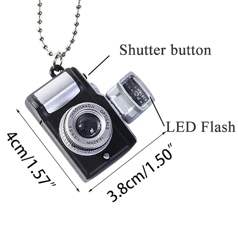 Retro Camera Pendant Necklace Toy