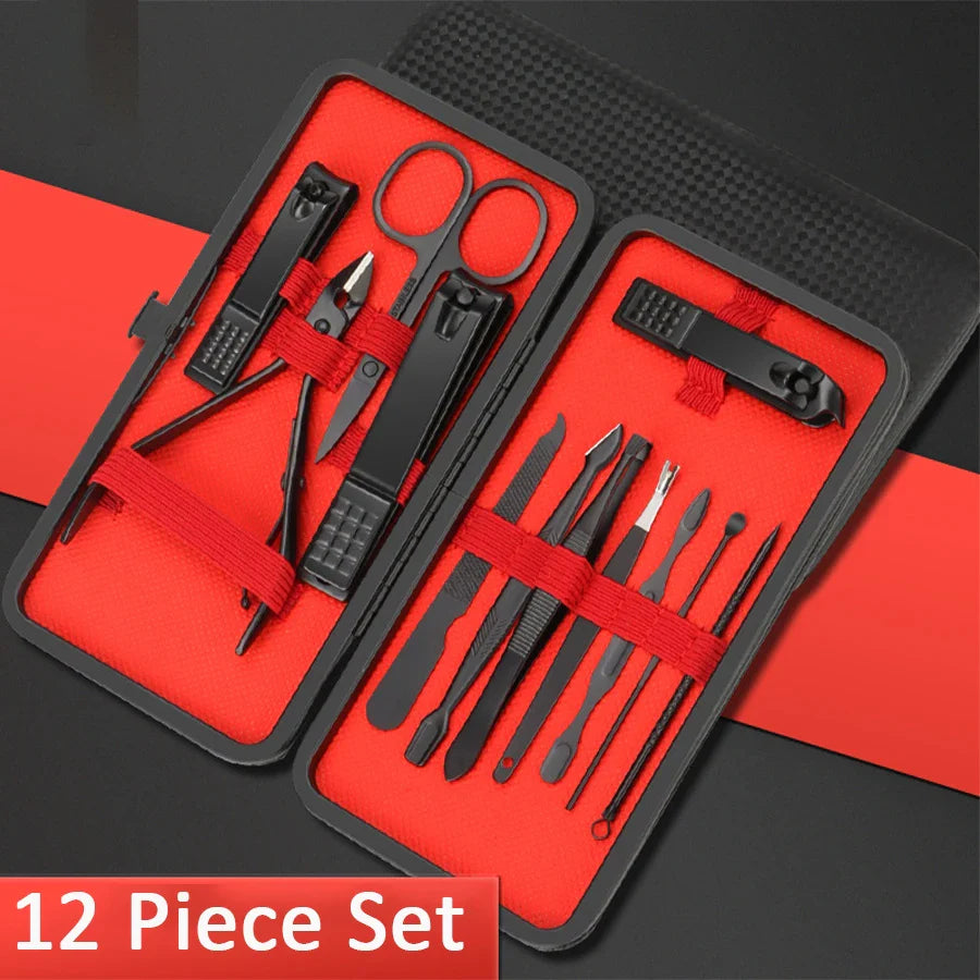 Professional Stainless Steel Manicure Kit