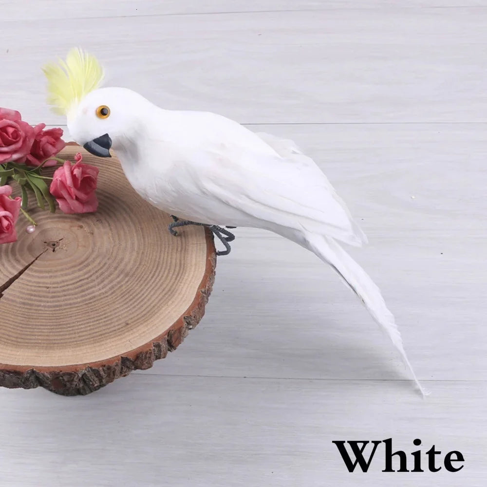 Handmade Simulation Parrot Ornament