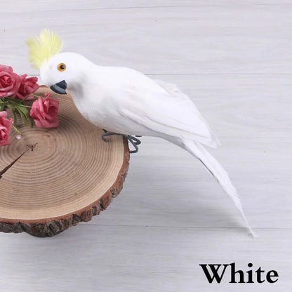 Handmade Simulation Parrot Ornament