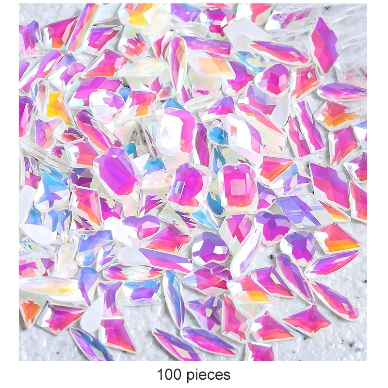 Luxury AB Crystal Nail Gems