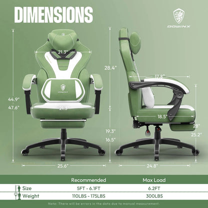 Dowinx Big & Tall Fabric Gaming Chair