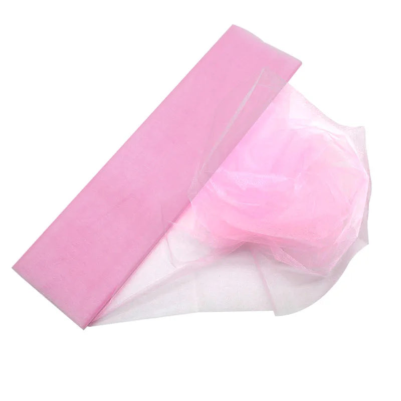 Sheer Crystal Organza Tulle Roll