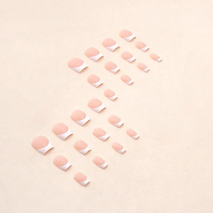 24Pcs Cute Bow Press-On Nails