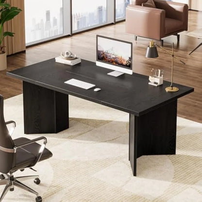 GUANGBAI 63-Inch Modern Executive Desk