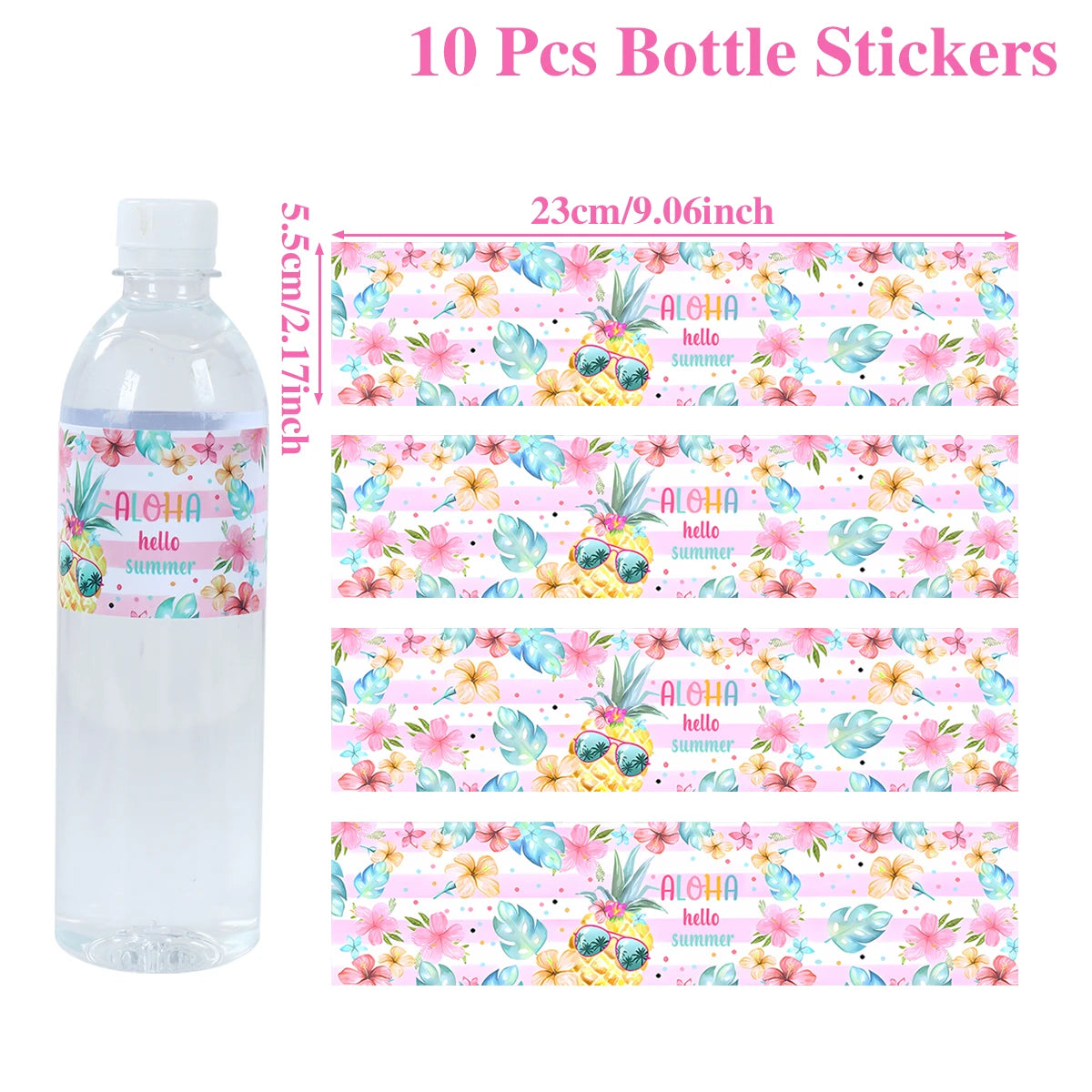 Hawaiian Luau Garland Party Tablecloth