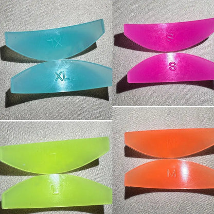 Colorful Silicone Eyelash Lift Pads