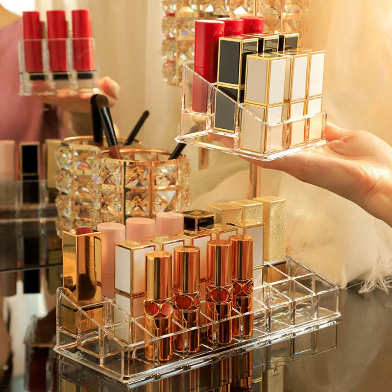 Acrylic Lipstick Organizer Box