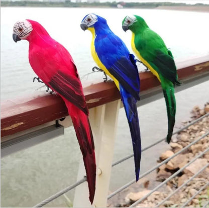 Handmade Simulation Parrot Ornament