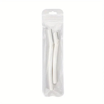 Stainless Steel Eyebrow Trimmer Set
