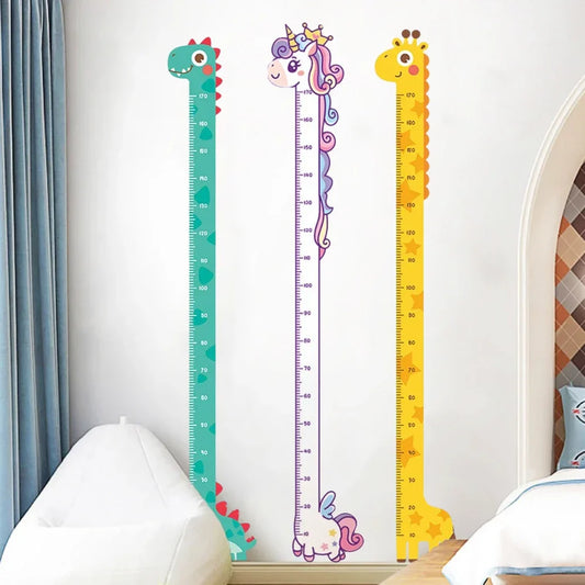 Cute Cartoon Kids Height Sticker