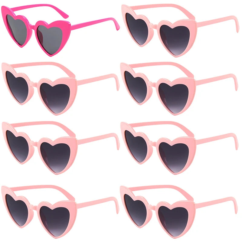 Bachelorette Party Heart Sunglasses