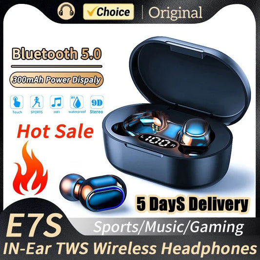 E7s TWS Bluetooth Sports Headset