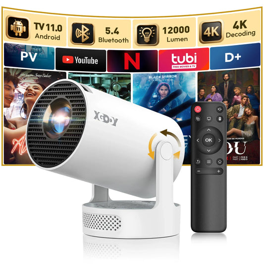 XGODY 4K LED Home Projector