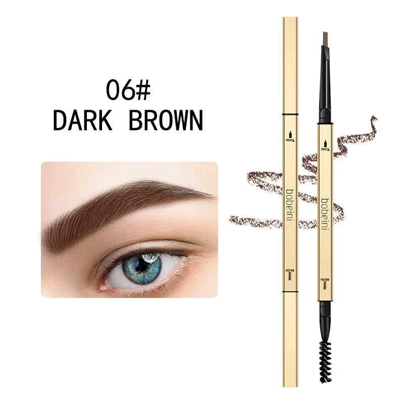 Dual-Ended Waterproof Eyebrow Pencil