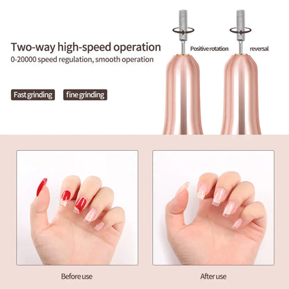 Portable Multi-Function Nail Drill