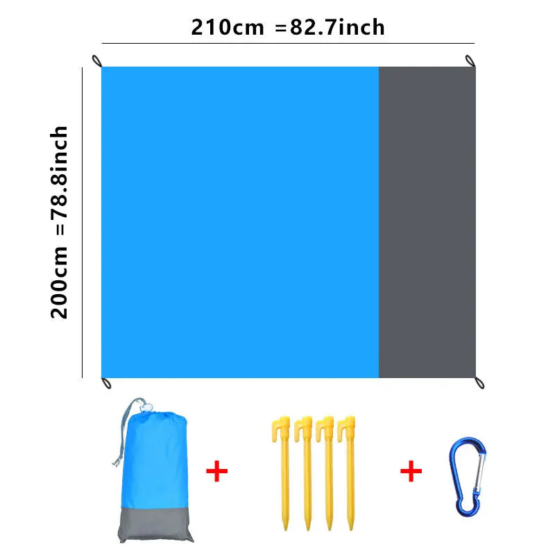 Extra Large Sandproof Beach Mat