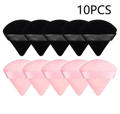 10PCS Triangle Makeup Sponge Set