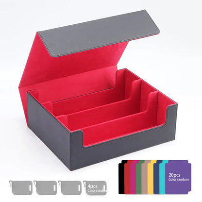 Leather Trading Card Storage Box