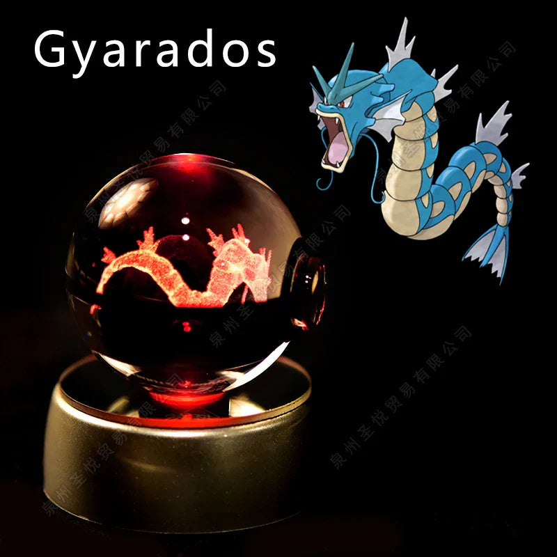 3D Pokémon Crystal Ball Lamp