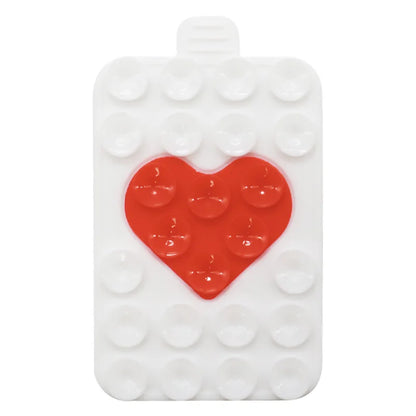 Heart Shape Double-Sided Suction Holder