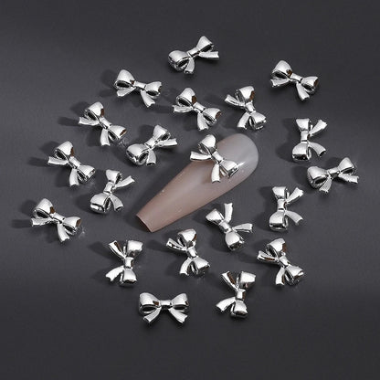 Gold/Silver Butterfly Nail Charms