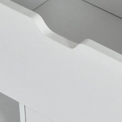 XMSJ Modern L-Shaped LED Office Desk