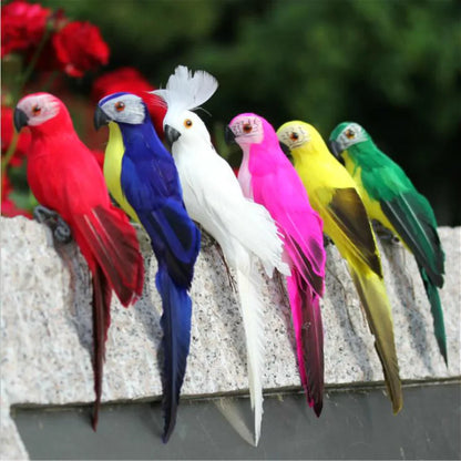Handmade Simulation Parrot Ornament