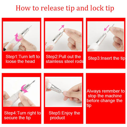 High-Speed Electric Nail Drill