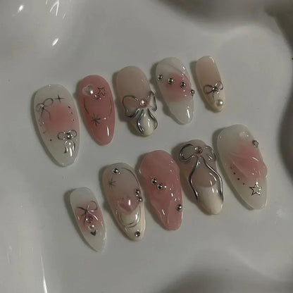 24Pcs Sweet Press-On Nail Set