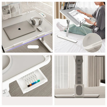 Adjustable Foldable Laptop Bed Table