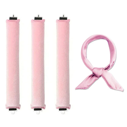 Heatless Curling Rod Headband Set