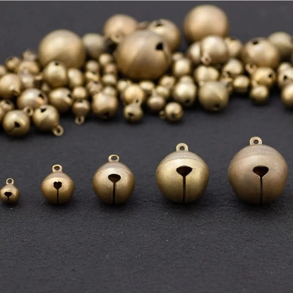 Bronze Metal Jingle Bells Set