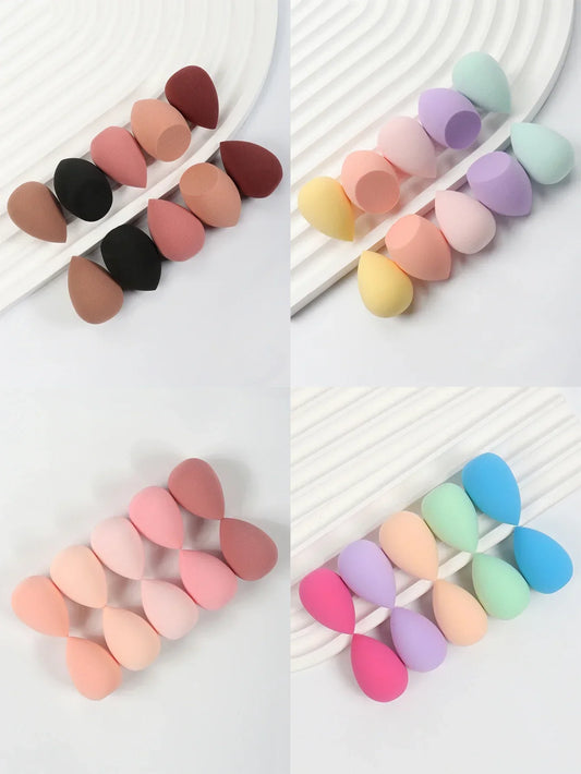 10pcs Mini Makeup Sponge Set